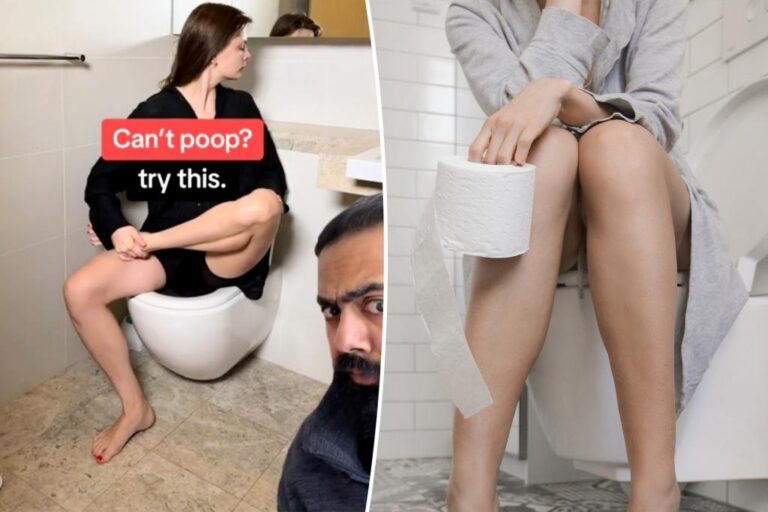 TikTok-approved poo yoga pose promises cure for constipation