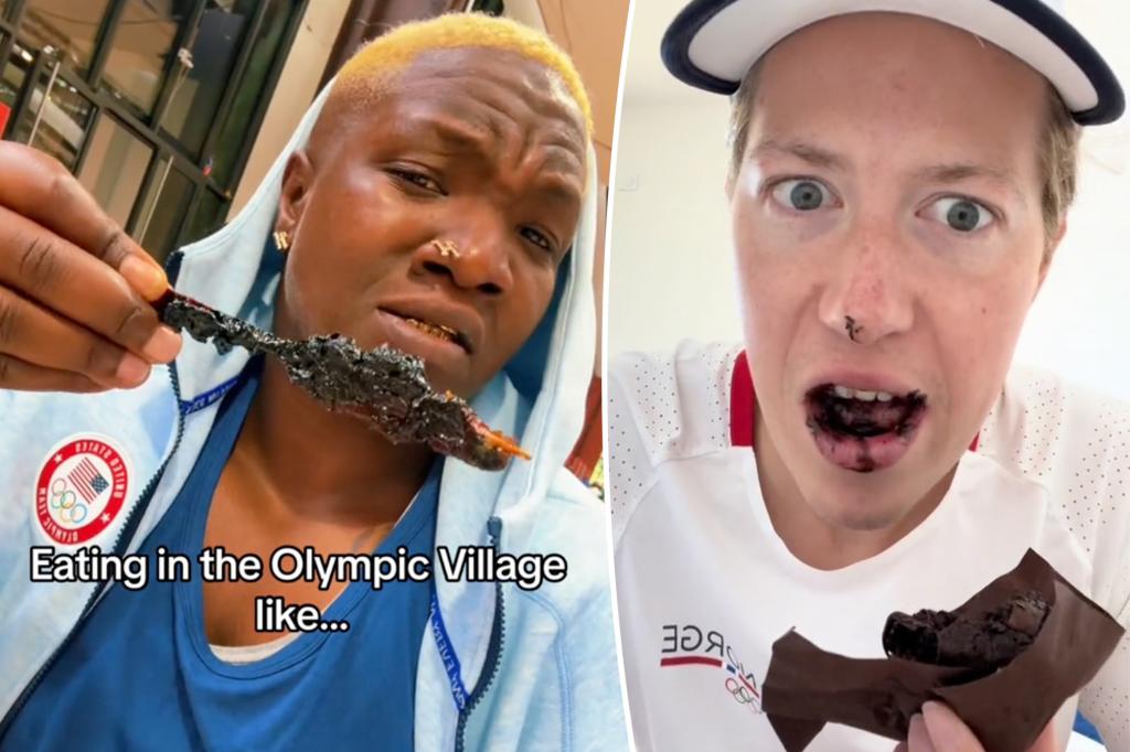 Olympians dismiss village food as "not great" except for this one item they can't get enough of