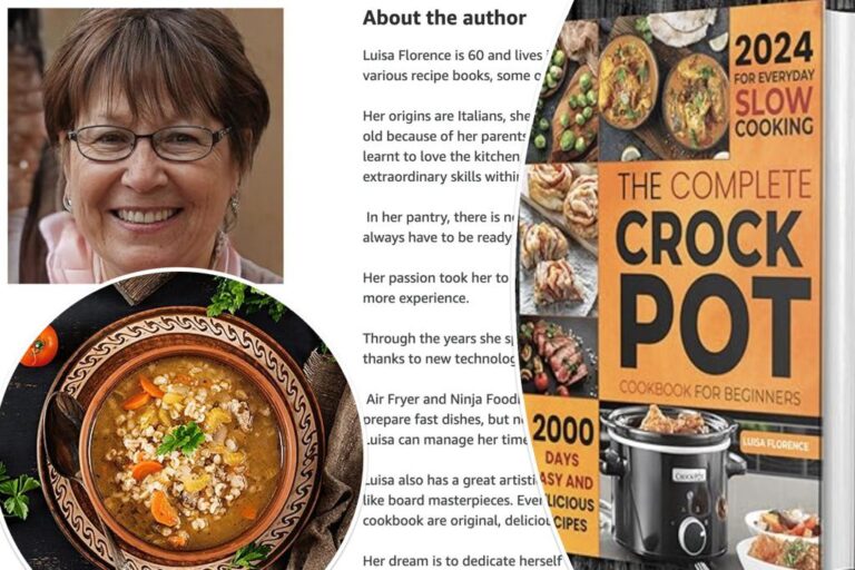 The author of the cookbook was an Amazon bestseller, but it could have been HE