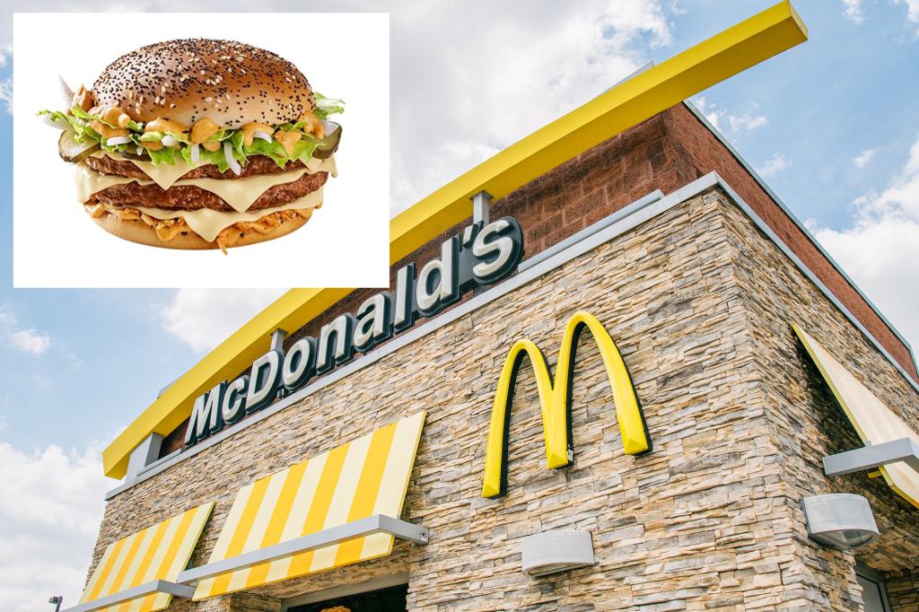 McDonald's debuts new Big Arch burger - you can only get it here for now